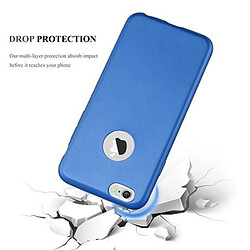 Cadorabo Coque iPhone 6 PLUS / 6S PLUS Etui en Bleu pas cher