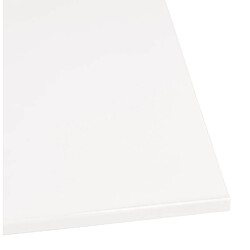 Acheter Alterego Plateau de table 'LIMULE' blanc carré - 68x68 cm