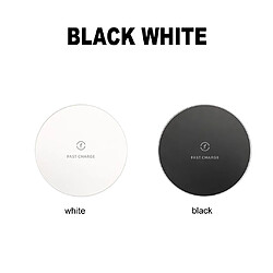 Chargeur Rapide Sans Fil 15w Qi Charging Pad QC 3.0 Pour Samsung Noir pas cher