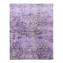 Vidal Tapis de laine 284x165 Violet Ultra Vintage pas cher