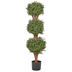 Beliani Plante artificielle BUXUS BALL TREE 120 cm