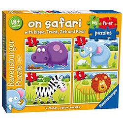 Ravensburger 7301 Mon Premier Puzzle sur Safari Puzzles ? 2, 3, 4 et 5 pièces