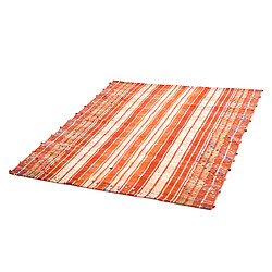 Vidal Tapis de laine 184x156 orange Jajim