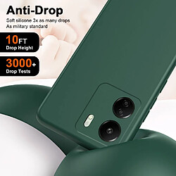 Htdmobiles Coque pour Xiaomi Redmi 13C / Poco C65 / Poco M6 5G - housse etui silicone gel fine + film ecran - VERT