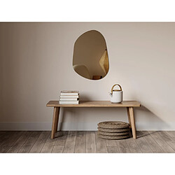 Vente-Unique Miroir organique teinté sans cadre - L. 50 x H. 68 cm - GUILINO