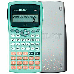 Calculatrice scientifique Milan M240 Turquoise Argenté 16,7 x 8,4 x 1,9 cm