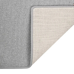 Acheter vidaXL Tapis de couloir Gris clair 80x250 cm