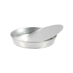 Totalcadeau Moule à pâtisserie avec fond amovible en aluminium Mesure - 24 cm pas cher