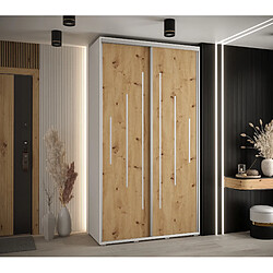 Abiks Meble Armoire Davos 12 À Portes Coulissantes 235,2/130/45 2 Portes