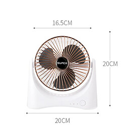 Acheter Mini Ventilateur de Circulation d'Air Domestique de Bureau Réglable à Trois vitesses USB