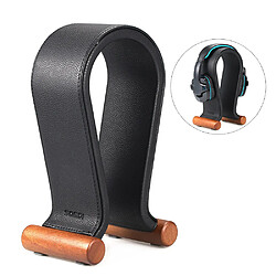 Support de casque en cuir Samdi Support de casque pour casque de jeu universel