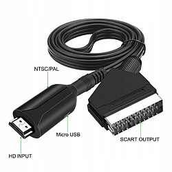 GUPBOO Adaptateur péritel en silicone compatible HDMI,JL410