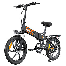 ENGWE P1 vélo électrique pliant - 20 pouces pneu - 250W - 36V 13Ah - 25 km/h vitesse maximale-Noir