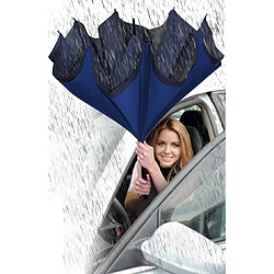 Avis MAGIQUE UMBRELLA - VENTEO - Parapluie automatique avec ouverture inversée - Résiste au vent - Couleur BLEU ou NOIR - Anti-Goutte - Léger - Prise en main facile - Poignée antidérapante - - Multicouleur