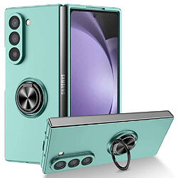 Htdmobiles Coque pour Samsung Galaxy Z Fold 6 5G - housse etui rigide bague anti choc magnetique - BLEU CLAIR