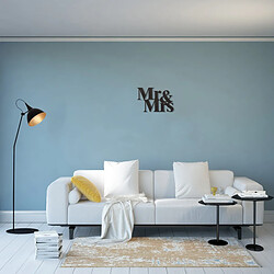 Avis EPIKASA Décoration Murale en Métal Mr and Mrs