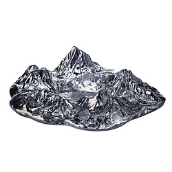 Universal Verre moderne Crystal Crystal Home Mountain Mountain Modèle Iceberg Cendrier Séjour Salon Desktop Decoration Accessoires de tabac | Cendriers