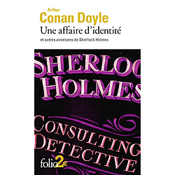 Une affaire d'identité : et autres aventures de Sherlock Holmes - Occasion