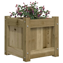 Acheter Maison Chic Lot de 2 Jardinières,Bac à fleurs - pot de fleur bois de pin imprégné -GKD33855