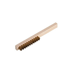 WOLFCRAFT 1 Brosse bijouterie fils laiton - 220 mm