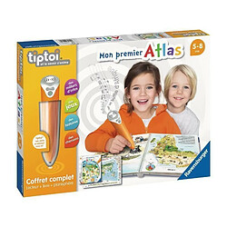 RAVENSBURGER - Coffret complet lecteur interactif + Livre Atlas Tiptoi