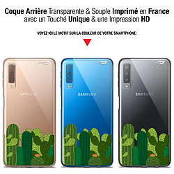 Avis Caseink Coque arrière Samsung Galaxy A7 2018 (A750) (6 ) Gel HD [ Nouvelle Collection - Souple - Antichoc - Imprimé en France] Cactus