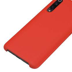 Wewoo Coque Étui de protection en silicone couleur unie anti-gouttes pour Xiaomi Mi 9 (rouge)