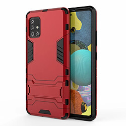 Coque en TPU avec béquille rouge pour votre Samsung Galaxy A51 5G SM-A516