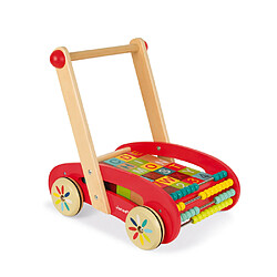 Juratoys-Janod chariot abc buggy tatoo - 30 cubes