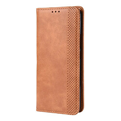 Avis Wewoo Housse Coque Étui en cuir à boucle magnétique avec rétro pour Crazy Horse Texture horizontale Vivo V15avec porte-carte et fentes cartes et cadre photo Marron