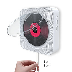 Acheter Wewoo Lecteur DVD portable Bluetooth 4.2 + EDR à montage mural avec télécommande, support FM (rose)