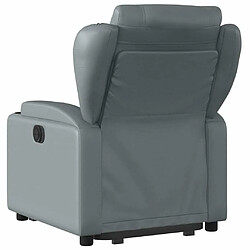 Acheter Maison Chic Fauteuil Relax pour salon, Fauteuil inclinable Gris Similicuir -GKD95485