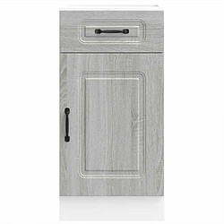 Avis vidaXL Armoire de cuisine Kalmar sonoma gris bois d'ingénierie