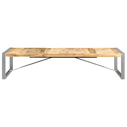 Maison Chic Table basse,Table Console Table d'appoint, Table pour salon 180x90x40 cm Bois de manguier brut -MN28959