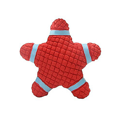 Jouets en latex rouge pour animaux de compagnie, Starfish, Jouets sonores rouges pour animaux de compagnie, Jouets pour chiens