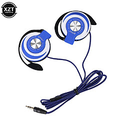 Acheter GUPBOO Casque filaire 3.5mm Hi-Fi casque de basse lourd sur l'oreille casque de crochet d'oreille réglable casque de musique pour téléphone