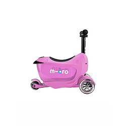 Micro Trottinette évolutive Mini 2Go Deluxe Rose pas cher