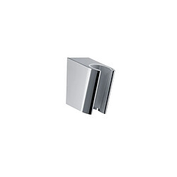 support de douchette - porter\\\'s - pour flexible à embout conique - chromé - hansgrohe 28331000