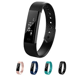 NC ELENXS® ID115 Bracelet Bluetooth Montre Connectée 0.86 pouces d'écran OLED Smartwatch Pour iPhone Android Noir