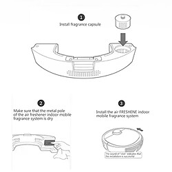 Filtre de brosse principale à rouleaux, brosses latérales, Capsules de parfum lavables, sacs de poussière pour aspirateur électrique Ecovacs T9 T9MAX