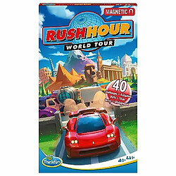 Rush Hour World Tour, 40 défis, Jeux de logique magnétique, 1 Joueur, a partir de 8 Ans, Version voyage, 76544, Ravensburger pas cher