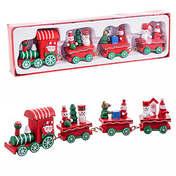 BigBuy Home Décorations de Noël Multicouleur Train 25,5 X 7,5 X 3 CM