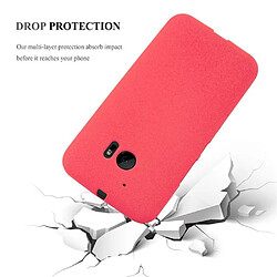 Cadorabo Coque HTC ONE M10 Etui en Rouge pas cher