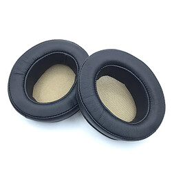 GUPBOO Coussinets d'oreille, Oreillette de Remplacement pour Sennheiser MOMENTUM 2.0 Big Mantou deuxième génération casque en bois Mantou noir marron maille cache-oreilles,