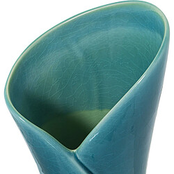 Avis Vase Alexandra House Living Bleu Blanc Céramique 10 x 14 x 34 cm