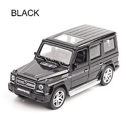 Universal 1/32 16 cm alliage moulé sous pression G65 AMG modèle classe G jouet métallique SUV voiture 4 portes ouvertes véhicule jouet métallique voiture cadeaux pour enfants |(Le noir)