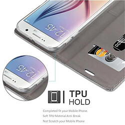 Cadorabo Coque Samsung Galaxy S6 Etui en Gris pas cher