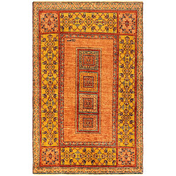 Vidal Tapis de laine 169x107 orange Kashkuli