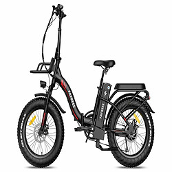 Vélo Électrique FAFREES F20 Max - 500W Batterie 1080WH Autonomie 110KM Freins à Disque | Noir