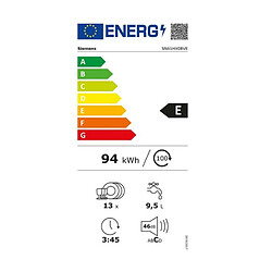 Lave-vaisselle 60cm 13 couverts 46db tout intégrable - sn61hx08ve - SIEMENS